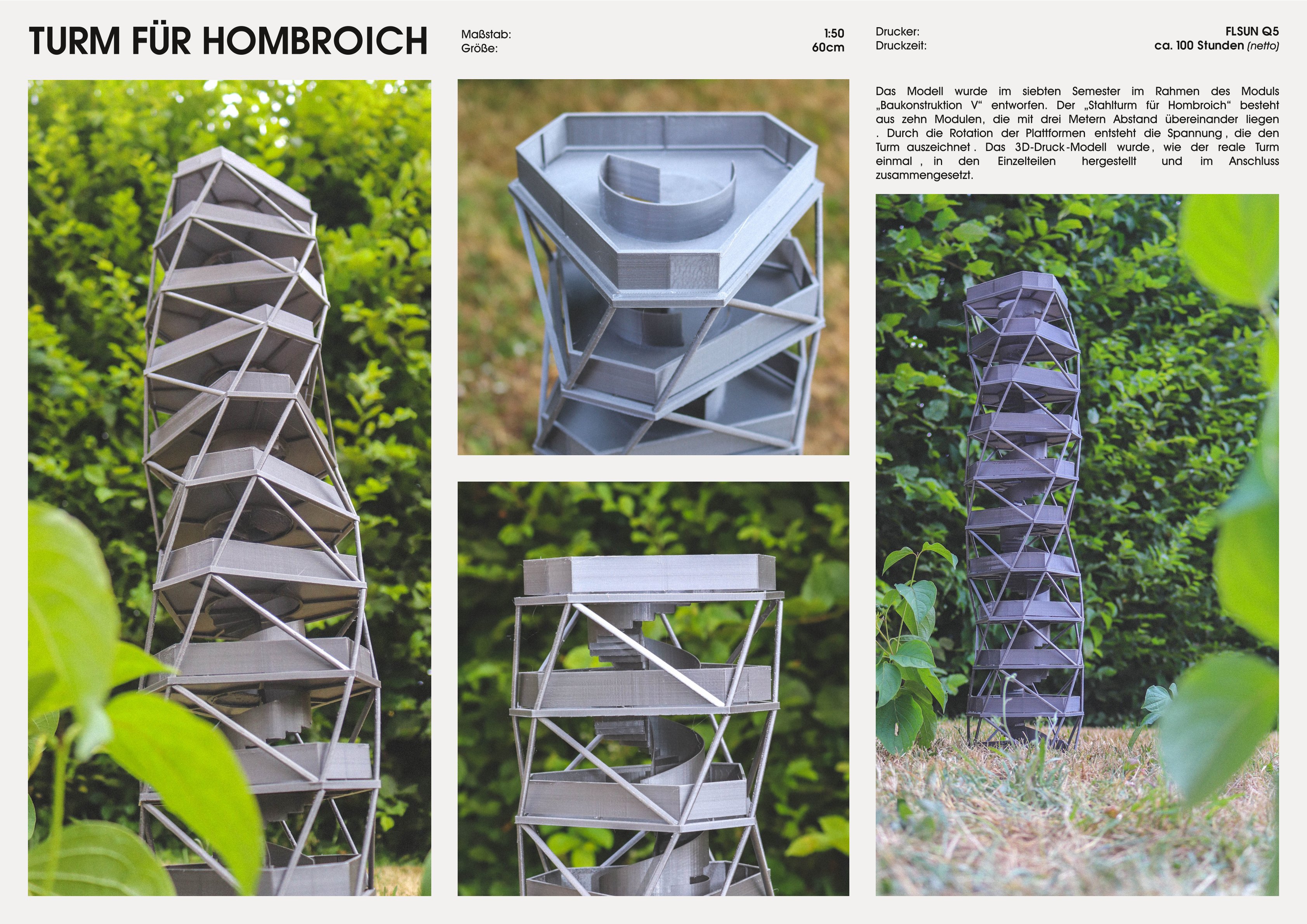 Alexander Nadler Architekturprojekt - Turm für Hombroich